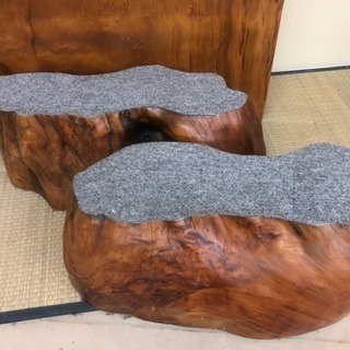 屋久杉 天然木座卓テーブル