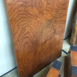 ケヤキ 天然木座卓テーブル②