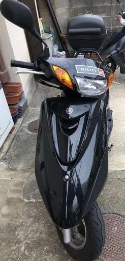 ヤマハ 125ccスクーター アクシストリート 原付二種バイク 黒ブラック