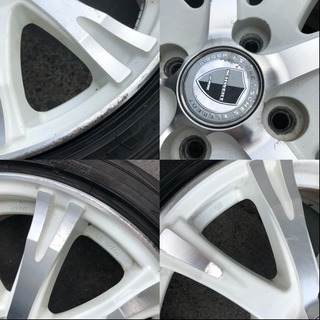 WORK SCHWERT SC4M 白16×5.5J 165/45R16 ワーク シュバート ホワイト 4