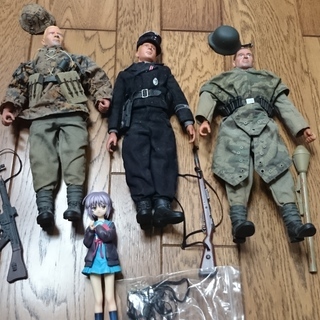 ドラゴンミリタリーフィギュアドイツ兵の皆さんとオマケ着き まめさん 天下茶屋のフィギュアの中古あげます 譲ります ジモティーで不用品の処分
