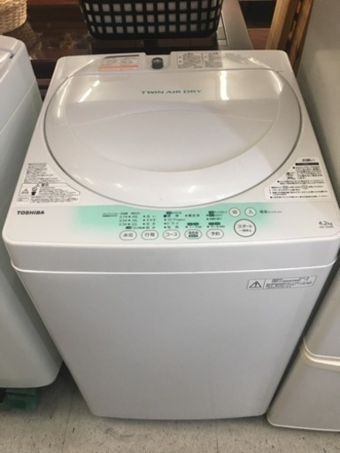 洗濯機 4.2kg TOSHIBA 2014年製