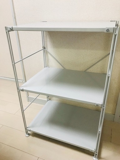【お取引中】無印良品 スチールユニットシェルフ小