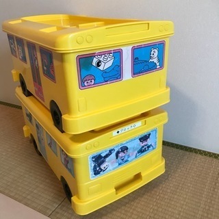 下段 LEGO なかよし動物園 幼稚園バスケース 収納ケース た...