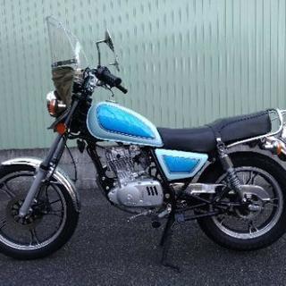 綺麗　GN125H　風防　絞りハン　冬仕様