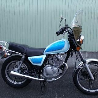 綺麗　GN125H　風防　絞りハン　冬仕様