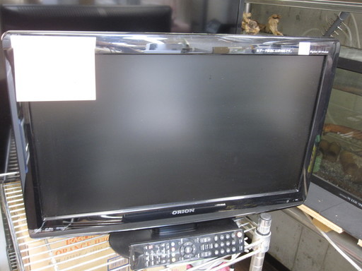 新生活！9720円 DVD内臓 オリオン 22型 液晶テレビ 2009年製