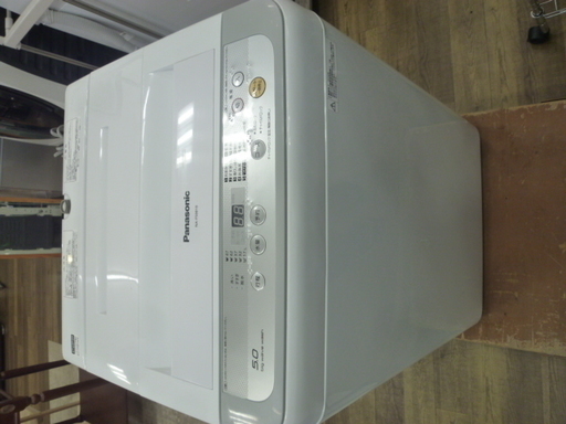 R 中古 Panasonic 全自動洗濯機 5kg NA-F50B10 2016年製