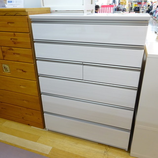 ニトリ 6段チェスト ホワイト 【トレファク岸和田店】