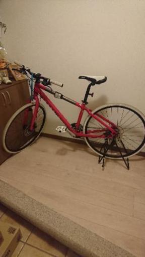 ピンク×ホワイト 超美品 自転車