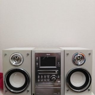 ★無料★aiwa CD MD カセットコンポ　XR-MJ1