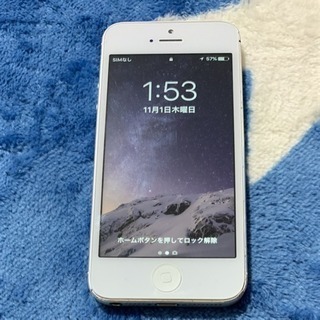 iPhone5 SoftBank ホワイト 16GB