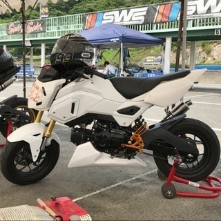 HRCグロム 125cc サーキット走行専用 ナンバーなし