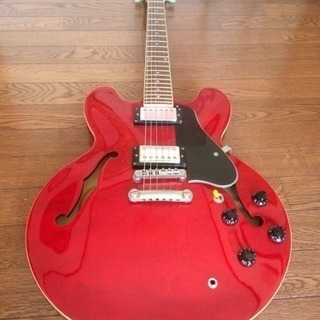 （再値下げ）セミアコ　Epiphone DOT   純正ハードケ...