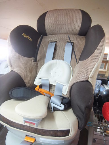 美品 Aprica 平らなベット360度回転マシュマロベッド　新生児　退院後すぐ