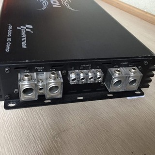 ☆中古品☆μDimension ショップ カーアンプ DB-5000.1D COMP ミューディメンション