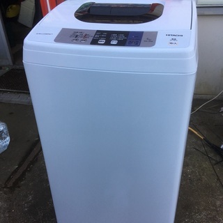 【美品】HITACHI 日立 全自動洗濯機 NW-50B 5kg...
