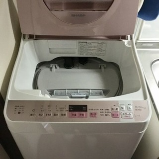 緊急！美品★SHARP/シャープ洗濯乾燥機5.5kg