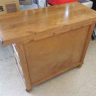 アンティーク調 キャビネット 4段チェスト サイドボード W90×H72cm 札幌 西区 西野 