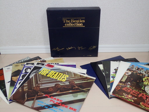 特別限定盤　The Beatles collection ザ・ビートルズ・コレクション 結成20周年特別企画 14枚組 カートン・ボックス LP レコード