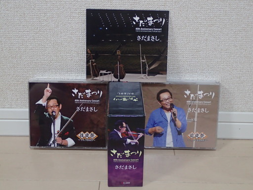 さだまさしデビュー４０周年記念コンサート　さだまつり　CD６枚組　美品