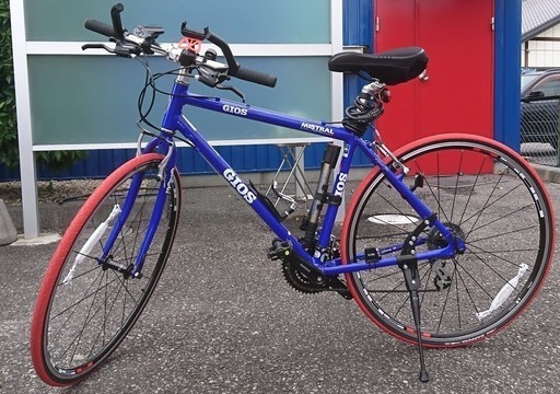 【更に値下げしました】GIOS MISTRALジオス　ミストラル　2018　ジオスブルー　クロスバイク