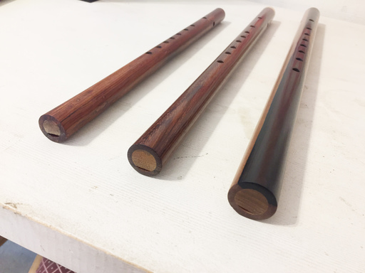 タイの木製の縦笛 ３本 Rio 牧志の管楽器 笛 ハーモニカの中古あげます 譲ります ジモティーで不用品の処分
