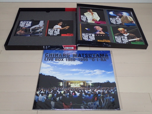 松山千春デビュー２５周年　LIVE BOX 1980-1999 　”O・I・RA\