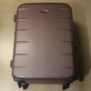 中古 ピンク スーツケース 大容量