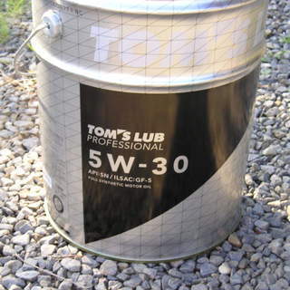 TOM'S LUB トムス エンジンオイル 5W-30 ２０Ｌ