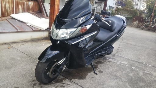 ☆☆スズキスカイウェイブ250S　CJ43A　黒　未整備エンジン始動確認済み　多忙の為激安放出！
