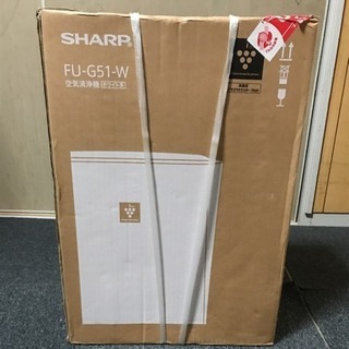 シャープ空気清浄機  FU-G51-W  2017年製