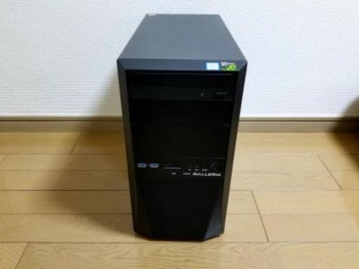 \n★美品 ゲームパソコン ハイエンドPC ゲーミングPC ガレリア GALLERIA　core i7-8700 GeForce GTX 1060 6GB メモリ16GB SSD320GB HDD2TB★\n\n