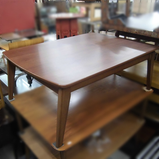 こたつ ブラウン 茶色 木目 1050×750×395㎜　センターテーブル テーブル 暖かい 暖房機器 器具 ペイペイ対応 札幌市西区西野