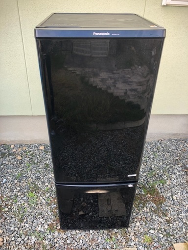 【商談中】 パナソニック 168L 2ドア 冷蔵庫 ブラック Panasonic NR-BW176C-K 2013年製