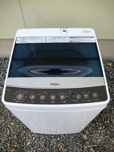 【商談中】 ハイアール 5.5kg 全自動洗濯機 ブラックHaier JW-C55A 2017年製