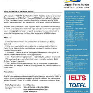 TOEFL and IELTS Training TOKYO JAPAN - 英語