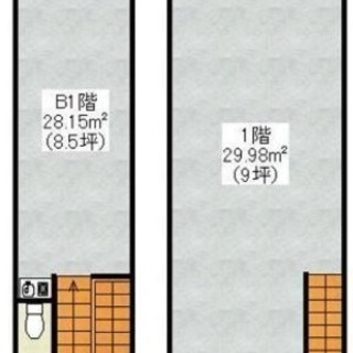 ☆南青山で飲食物件!!!  平成築の路面店とB1Fセット物件♫