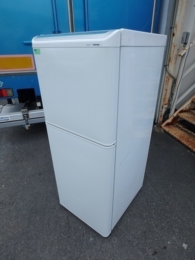 ☆2D簡易清掃済み☆2006年製☆ TOSHIBA 東芝 2ドア 冷凍冷蔵庫 GR-M14T(W)