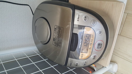 日立 IHジャー炊飯器 極上炊き 5.5合 シルバー RZ-MC10J