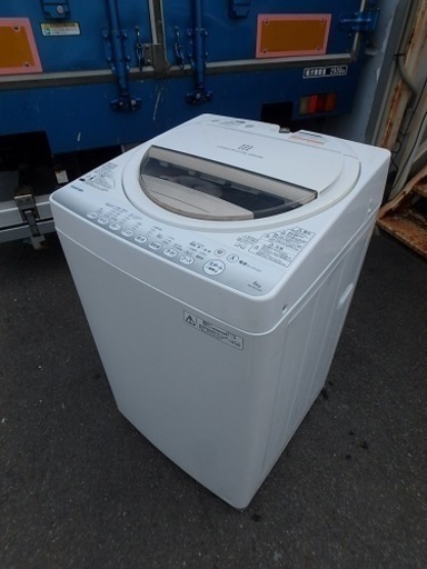 簡易清掃済み☆2012年製☆　東芝 　全自動洗濯機　 AW-60GK 　6kg