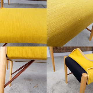 アクタス取扱い日進木工のダイニングセット　ホワイトウッド　ベンチ　北欧スタイル　飛騨家具