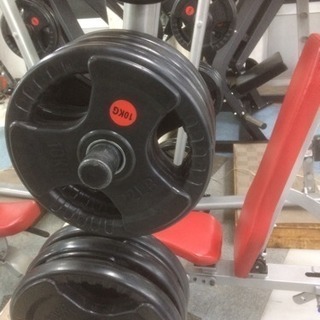 3グリップラバープレート  25kg  4枚