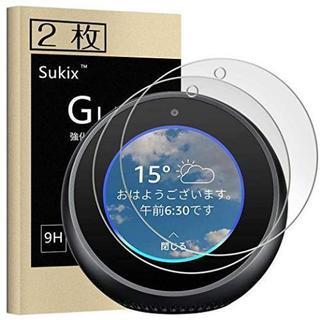 Sukix Amazon Echo Spot ガラスフィルム 気...