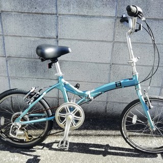 【】折りたたみ自転車 20インチ 洗車・点検・整備済み