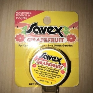 savex♪ジャータイプ リップケア リップクリーム グレープフルーツ