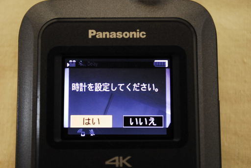 6986 Panasonic パナソニック ウェアラブルカメラ HX-A500 アントレ