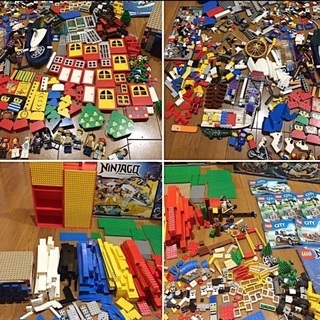 レゴ 大量セット NINJAGO ニンジャゴー CITY ケース...