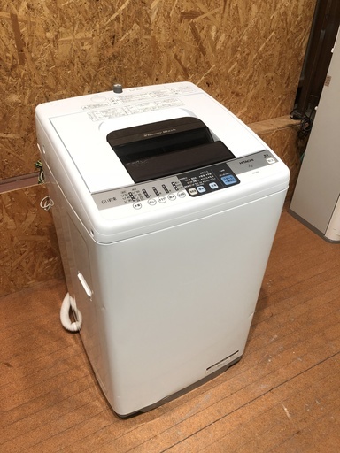 日立 2014年 7.0kg 洗濯機 NW-7SY