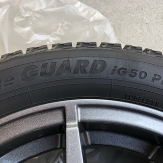 155/65R14 ヨコハマタイヤ iceGUARD iG50PLUS 17年製 スタッドレスタイヤ